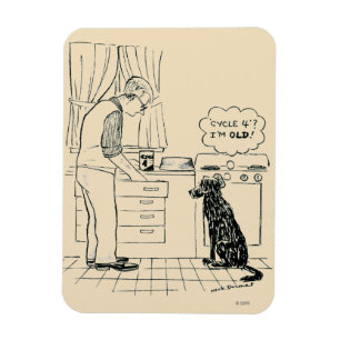 Dog wordt ouder magneet