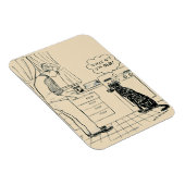 Dog wordt ouder magneet (Rechterzijde)