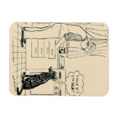 Dog wordt ouder magneet (Horizontaal)