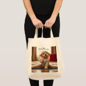 Dog Yoga Tote Bag (Voorkant (product))