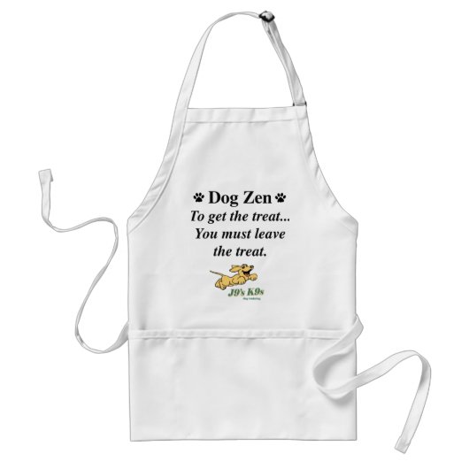 Dog Zen Apron Standaard Schort (Voorkant)