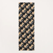 Dog Zoomies Black Yogamat (Voorkant)