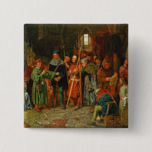 Dogberry's Charge to the Watch Vierkante Button 5,1 Cm