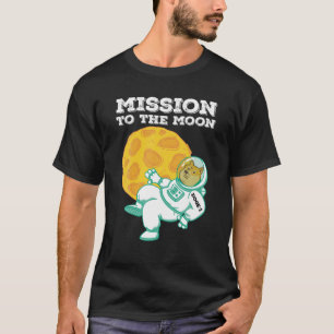 Doge-1-missie naar de Moon Doekoetsen in Hodl Funn T-shirt