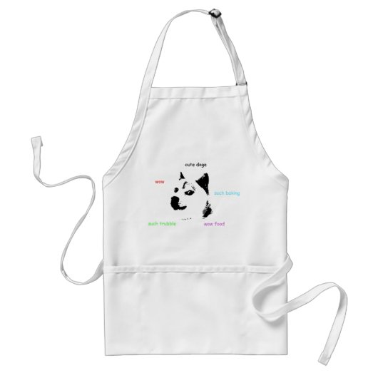 Doge Apron Standaard Schort (Voorkant)