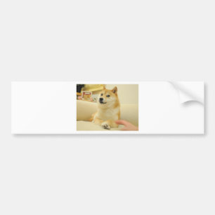 Doge Bumpersticker