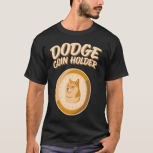 Doge Coin Dogecoin Houder Krypto Trend Purse T-shirt