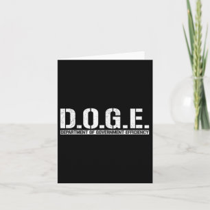 Doge d.o.g.e. Department of Government Efficiency Kaart