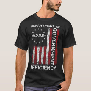 Doge d.o.g.e. Department of Government Efficiency T-shirt