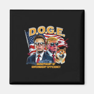 Doge D.O.G.E. maakt Amerika weer efficiënt Trump D Magneet