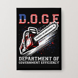 DOGE Department of Government Efficiency Button