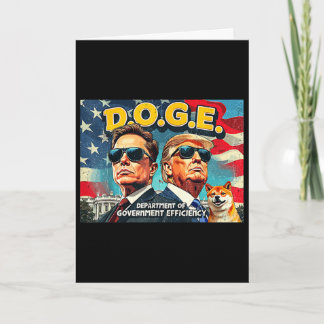Doge Department Of Government Efficiency Doge Trum Kaart