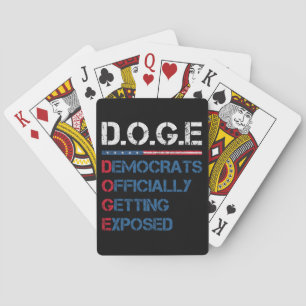 DOGE Department of Government Efficiency Pokerkaarten