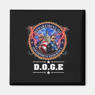 Doge Department Of Government Efficiency Trump 47e Magneet