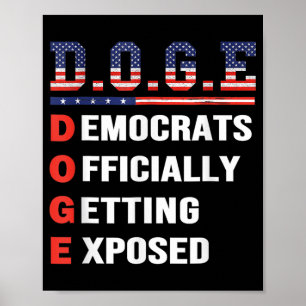 Doge Department of Government Efficiency U Poster