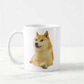 Doge Dog Mème Mug Double Côté (Gauche)