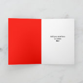 Doge Dogright Doggo Kerst Meme Kaart rood (Binnen)