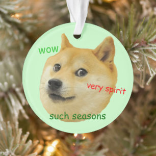 Doge Funny Meme Green