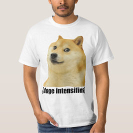Doge intensiveert meme Doggo Shiba Inu #Dogright T-shirt