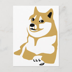 Doge - Internetmeme Briefkaart