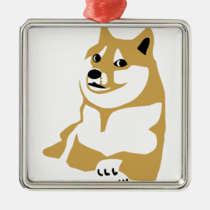 Doge - Internetmeme Metalen Ornament