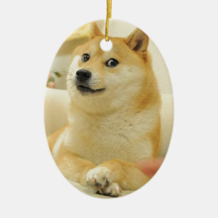 Doge Keramisch Ornament