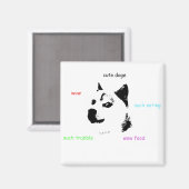 Doge Magnet Magneet (Voorkant / Achterkant)