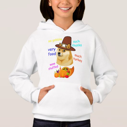 doge meme kinder Thanksgiving shiba inu doge meme (Voorkant)