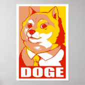 DOGE MEME POSTER (Voorkant)