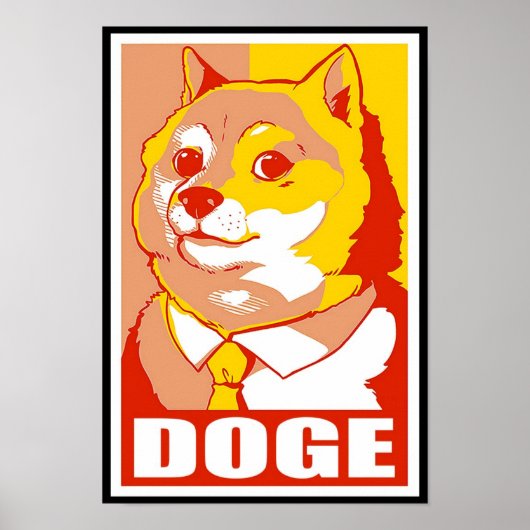 DOGE MEME POSTER (Voorkant)