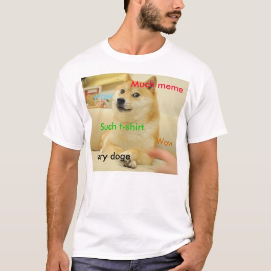 Doge Meme - Tshirt (Voorkant)