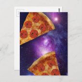 Doge Pizza Galaxy Briefkaart (Voorkant / Achterkant)