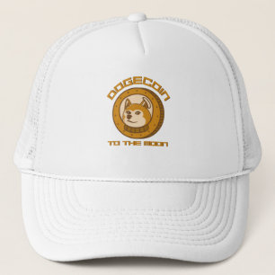 Doge to the Moon Shiba Inu Crypto Trucker Pet