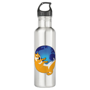 Doge TRolling Firefox Funny Meme Waterfles