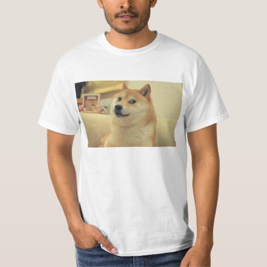 Doge, veel wil, wow t-shirt (Voorkant)