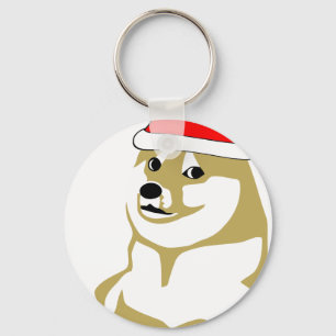 doge wow meme verklaart zoveel pet als santa sleutelhanger