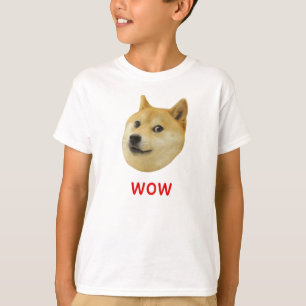 Doge zeer veel doet zo'n sjiibe schip binnen in de t-shirt