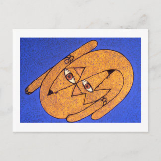 DogEatDog Briefkaart uit Denis Gaston Art