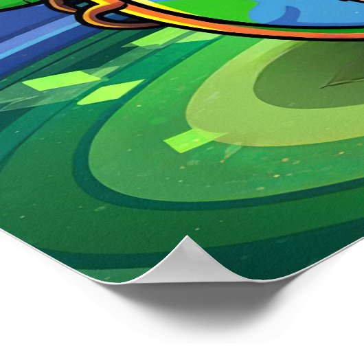 Dogecoin-Afstuderen Poster (Hoek)