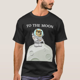 Dogecoin au T-shirt de la lune