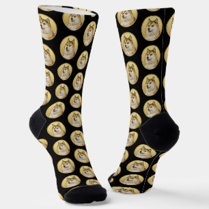 Dogecoin Hond  Sokken