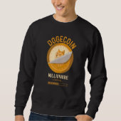 Dogecoin Millionaire Loading Crypto Cryptocurrency Trui (Voorkant)