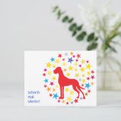 Dogenpostkaart Briefkaart (Staand voorkant)