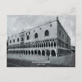 Doges Palace, DUCAL PALACE, VENICE1309-1438 Briefkaart