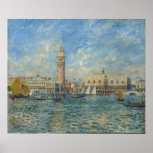 Doge's Palace, Venetië - Pierre-Auguste Renoir Poster