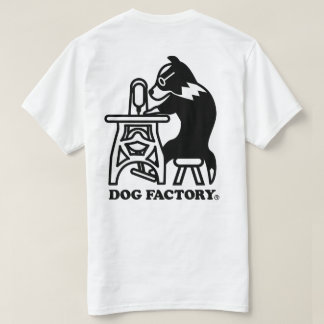 DOGFACTORYロゴTシャツ(バックプリント) T-SHIRT