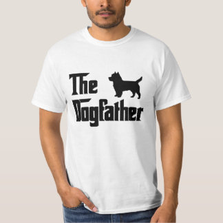 Dogfather Cairn Terrier Funny Dog Eigenaar T-shirt