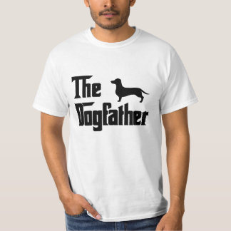 Dogfather dachshund Funny Dog Owner T-shirt