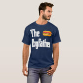 Dogfather Hot Dog T-shirt (Voorkant volledig)