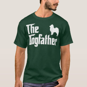 Dogfather Pomeranian Funny Father Dog Lover G T-shirt